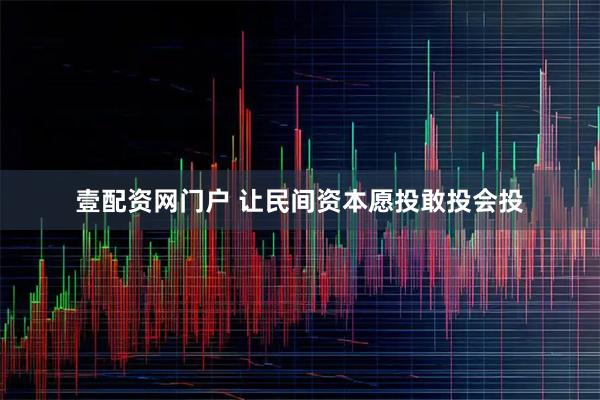 壹配资网门户 让民间资本愿投敢投会投